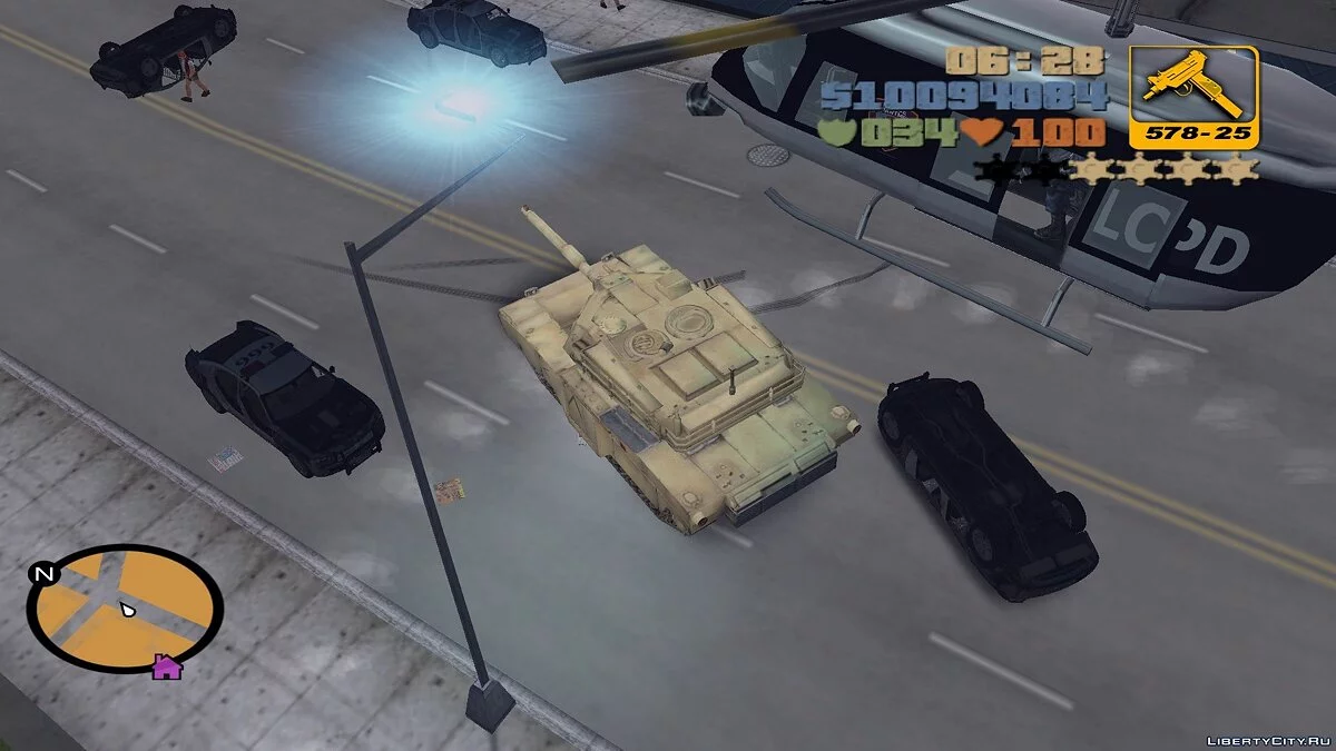 Chopper и Police maveric для мода Aircrafts / GTA 3