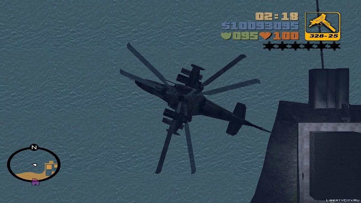 Ка-50 для мода Aircrafts(fix) / GTA 3