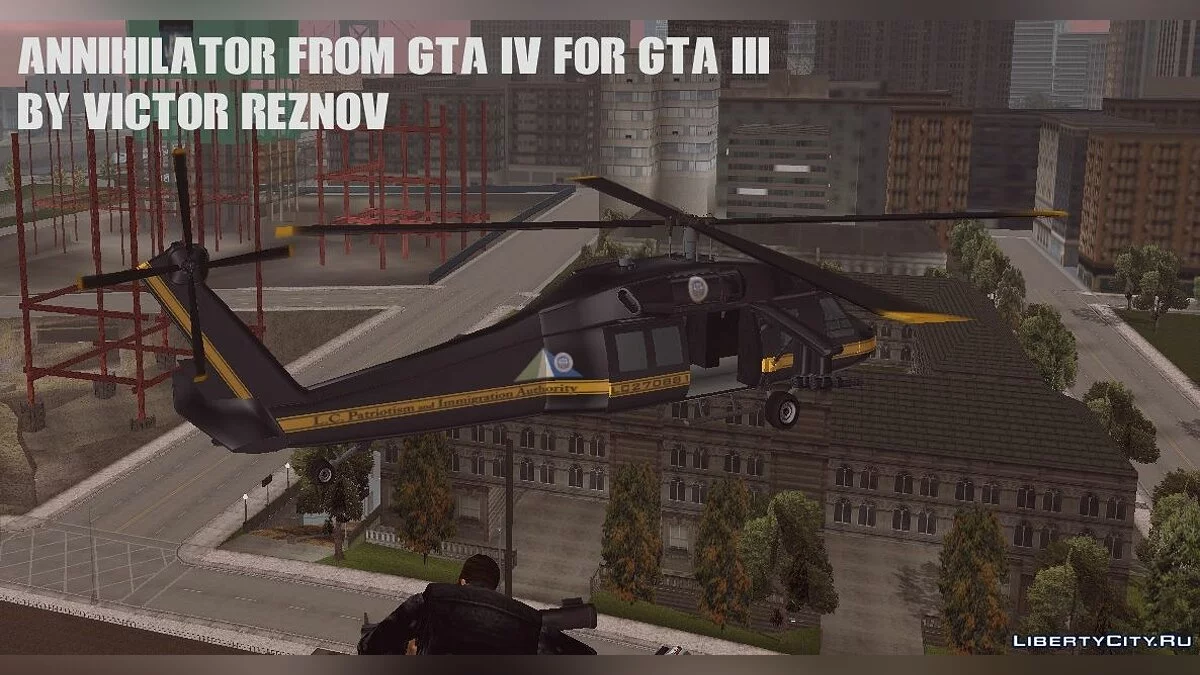 Annihilator from GTA IV for GTA III / GTA 3