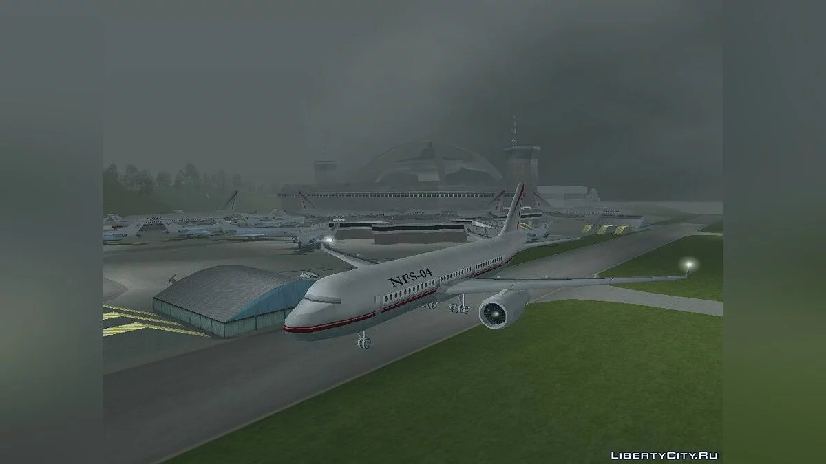 Passenger airplane from NFS Underground 2 / GTA 3