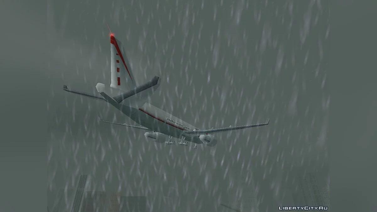 Passenger airplane from NFS Underground 2 / GTA 3