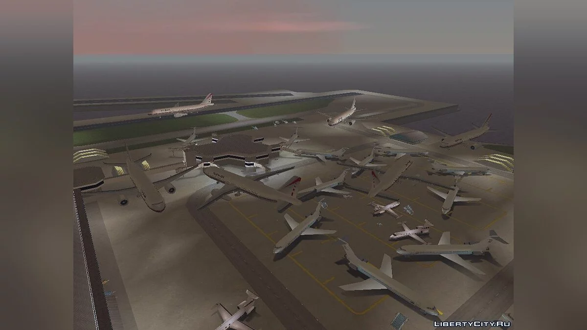 Passenger airplane from NFS Underground 2 / GTA 3