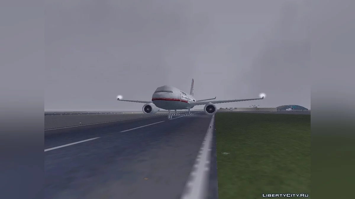 Passenger airplane from NFS Underground 2 / GTA 3