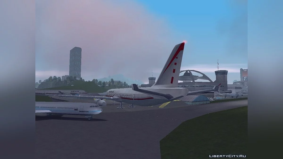 Passenger airplane from NFS Underground 2 / GTA 3