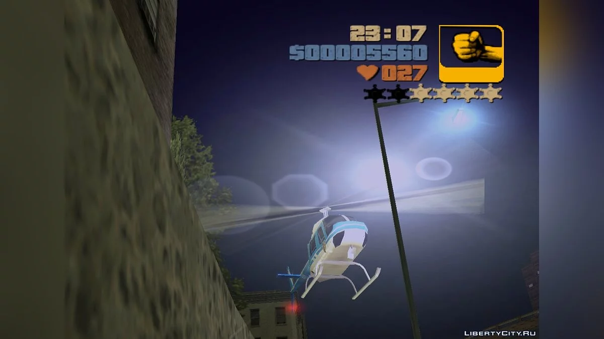 Вертолет из Max Payne для GTA III / GTA 3