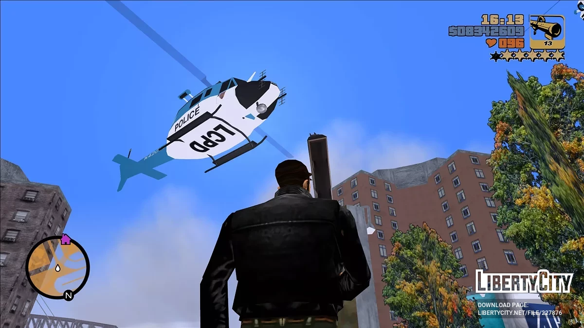 Armadillo LCPD Heli NPC / GTA 3