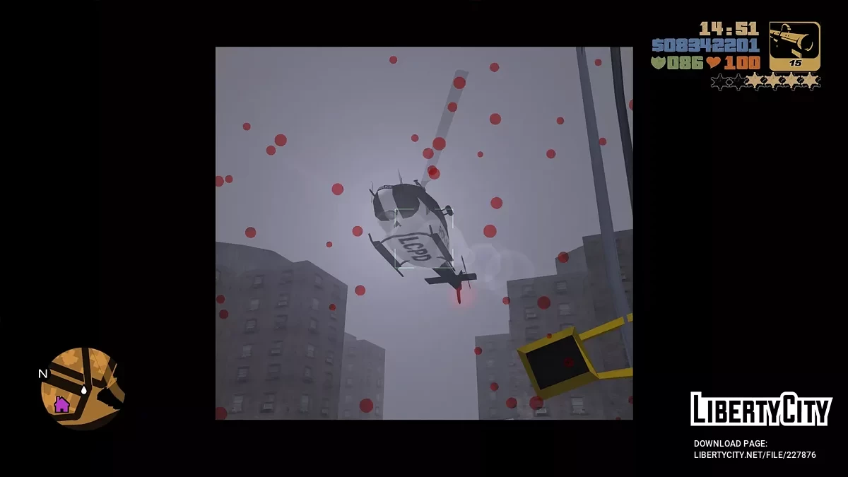 Armadillo LCPD Heli NPC / GTA 3