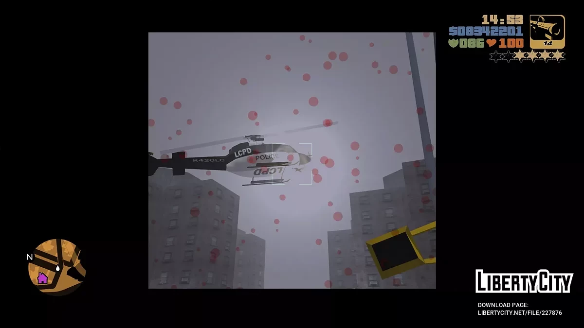 Armadillo LCPD Heli NPC / GTA 3