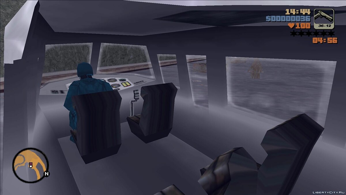 Стандартные вертолеты с интерьером для GTA 3 - Картинка #3