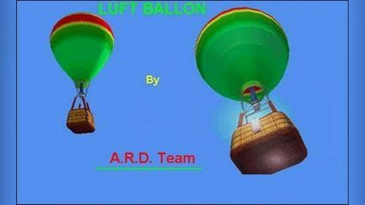 Air Balloon для GTA 3 - Картинка #1
