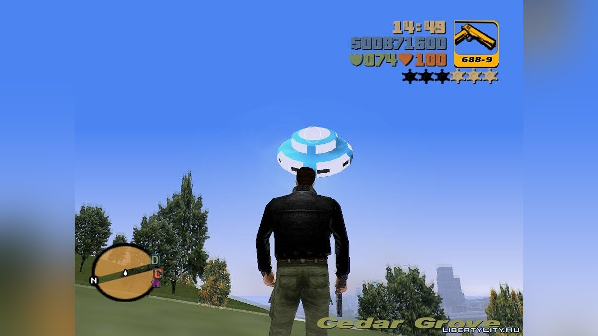 PoliceUFO для GTA 3 - Картинка #1
