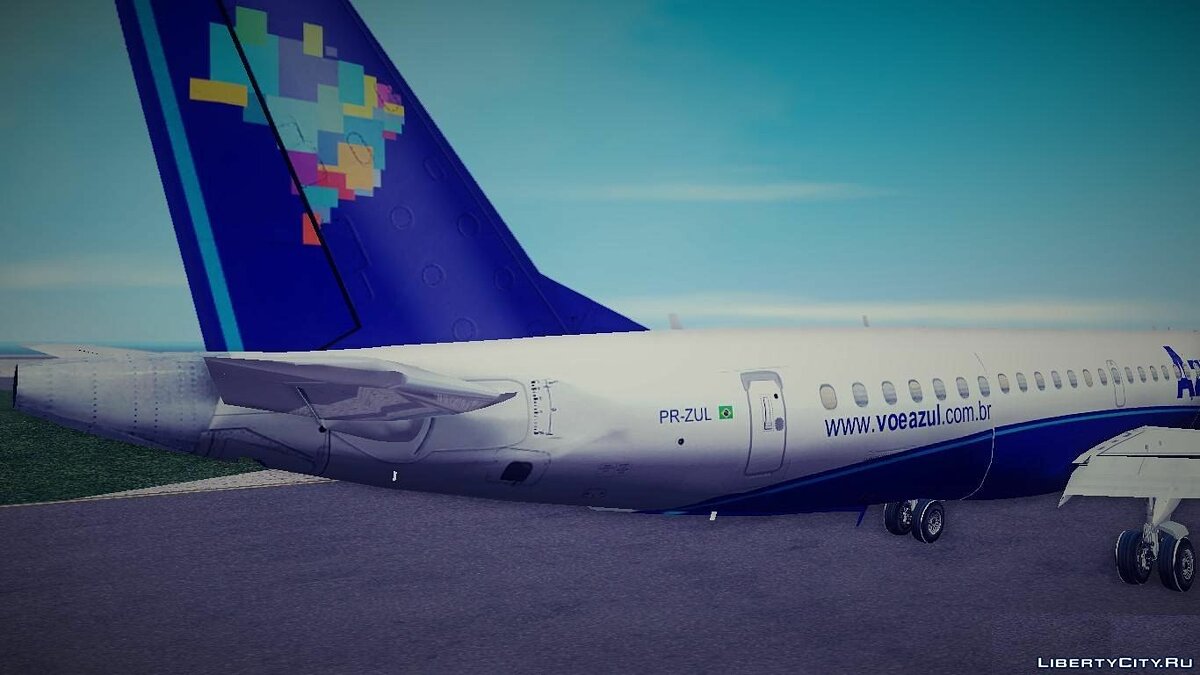 Embraer ERJ-190 Azul Brazilian Airlines (PR-ZUL) for GTA 3 - Картинка #5
