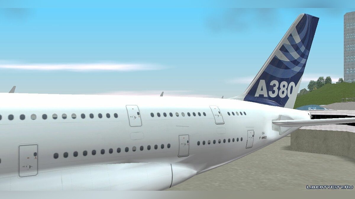 Airbus A380-800 F-WWDD Etihad Titles для GTA 3 - Картинка #7