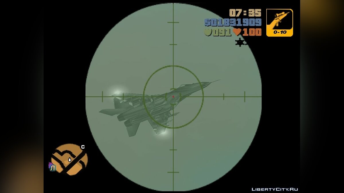 МиГ-29 из Call of Duty для GTA 3 - Картинка #4