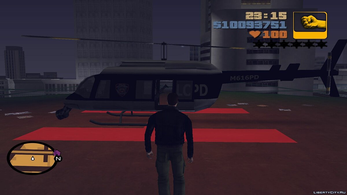 Chopper и Police maveric для мода Aircrafts для GTA 3 - Картинка #3