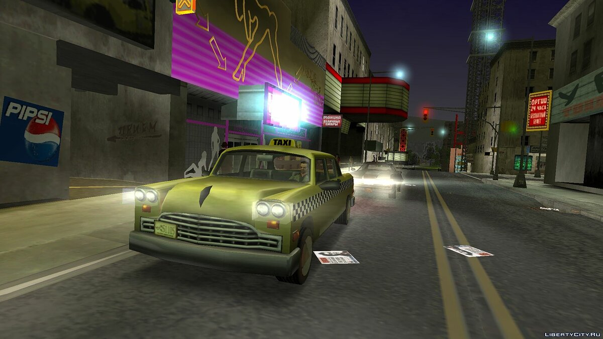 Cabbie Taxi Driver Style (для конкурса) для GTA 3 - Картинка #1