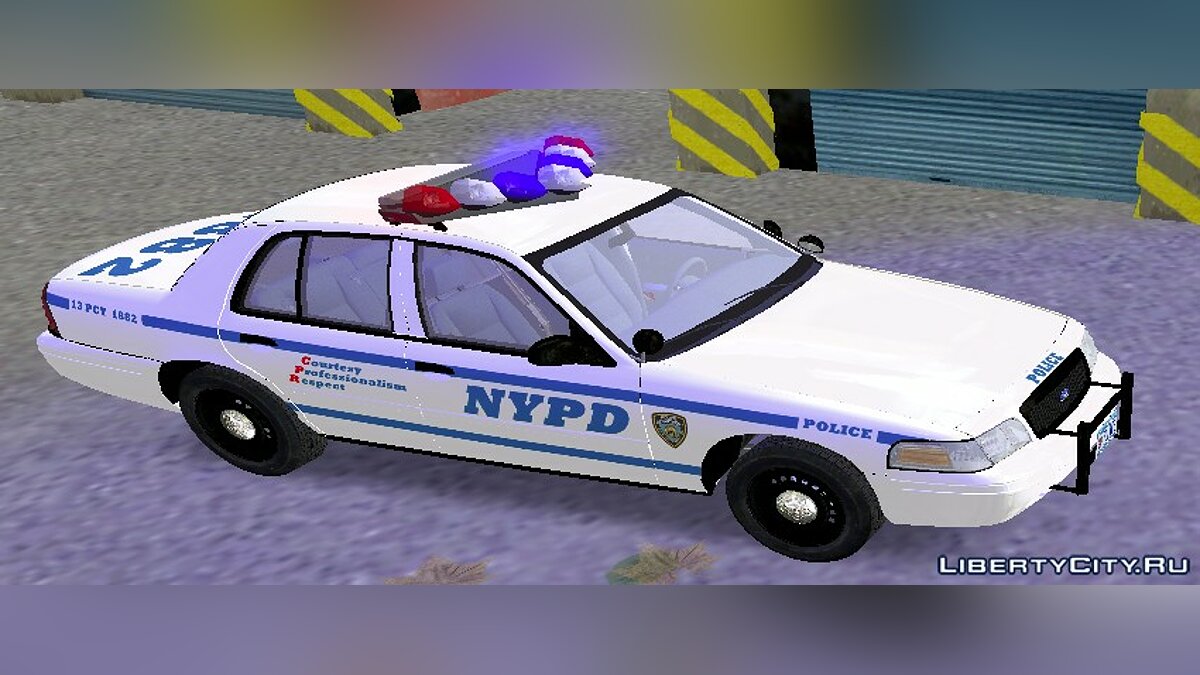 NYPD & LCPD Ford Crown Victoria для GTA 3 - Картинка #3