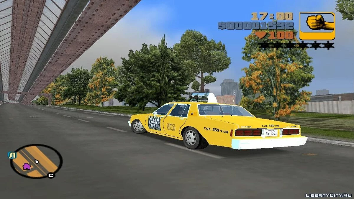 Chevrolet caprice 1986 mst cab / GTA 3