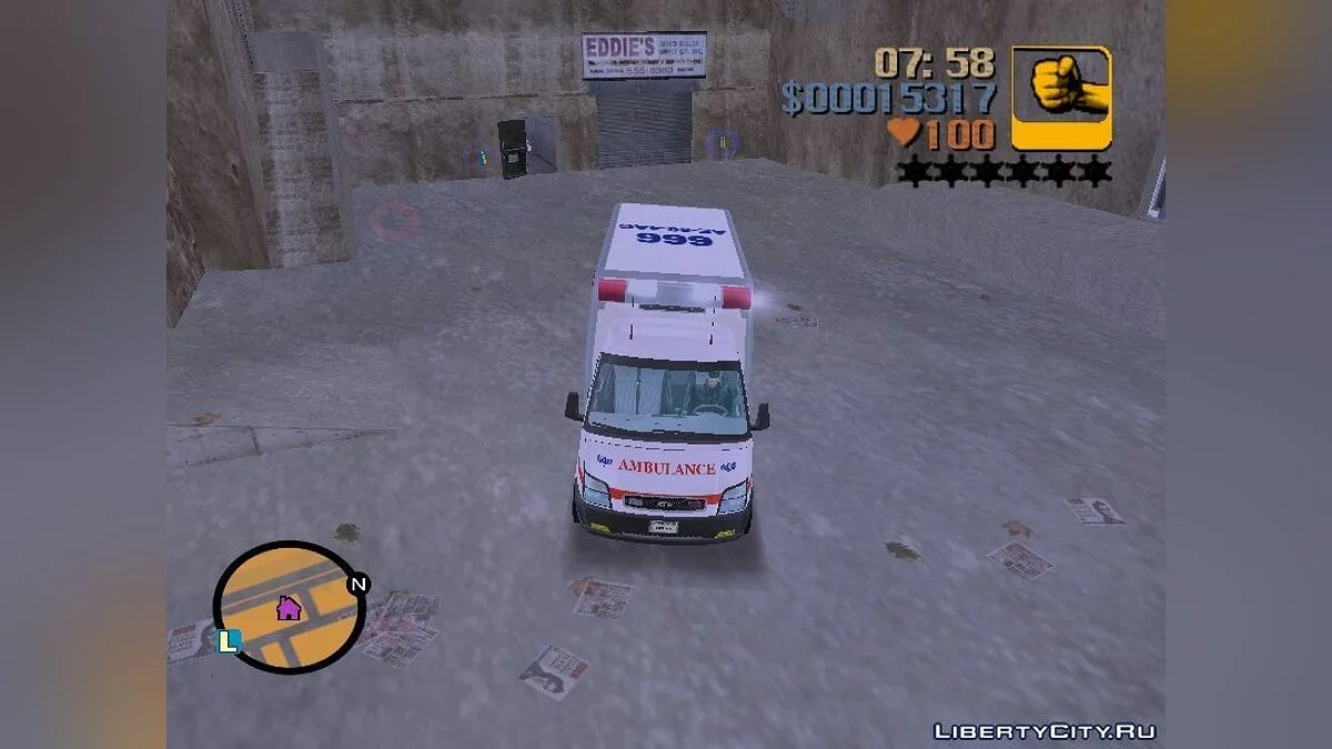 RTW Ambulance / GTA 3