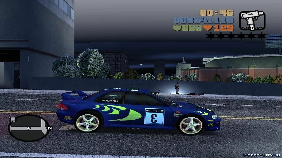 Subaru Impreza 22B Rally Edition foe GTA 3 / GTA 3