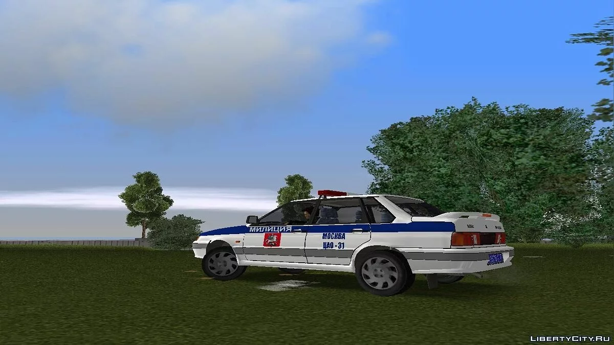 Ваз 2115 машина ДПС / GTA 3