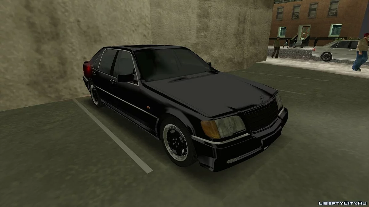 Mercedes-Benz 600SEL AMG (W140) 1993 / GTA 3