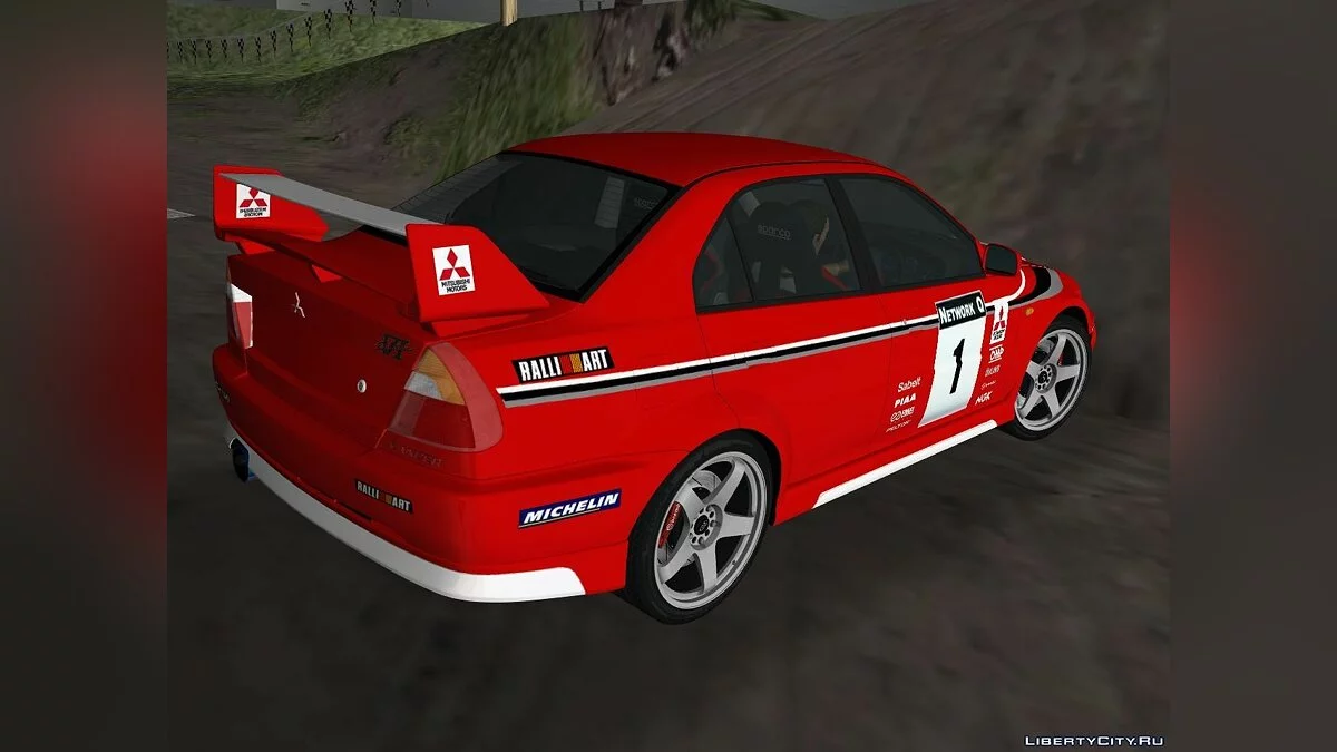 Mitsubishi Lancer Evolution VI - Tommi Makinen / GTA 3