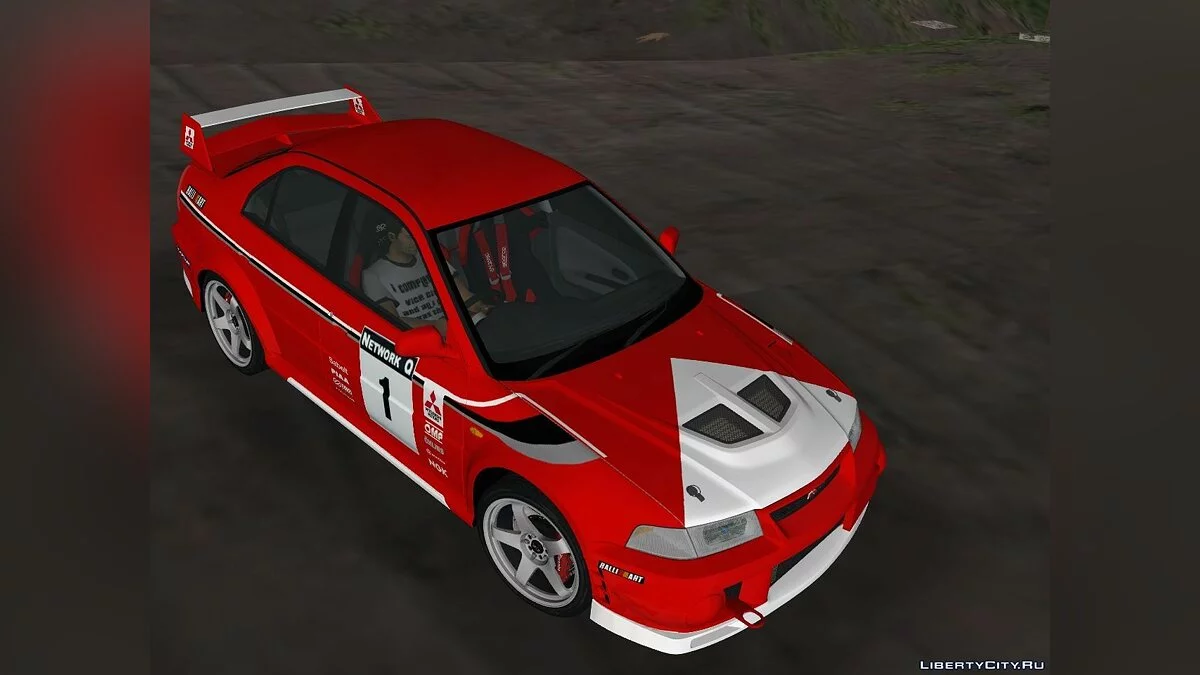 Mitsubishi Lancer Evolution VI - Tommi Makinen / GTA 3