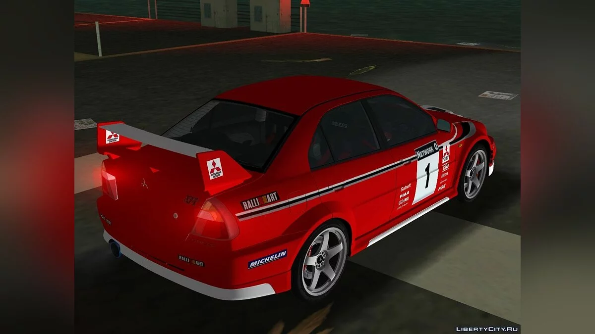 Mitsubishi Lancer Evolution VI - Tommi Makinen / GTA 3