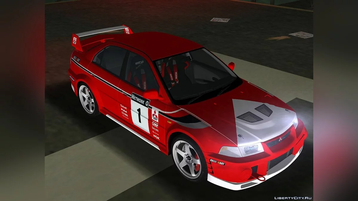 Mitsubishi Lancer Evolution VI - Tommi Makinen / GTA 3