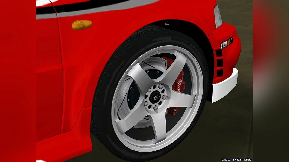 Mitsubishi Lancer Evolution VI - Tommi Makinen / GTA 3
