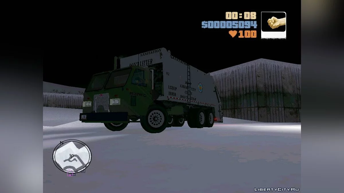 Peterbilt 320 Rolloffcon / GTA 3