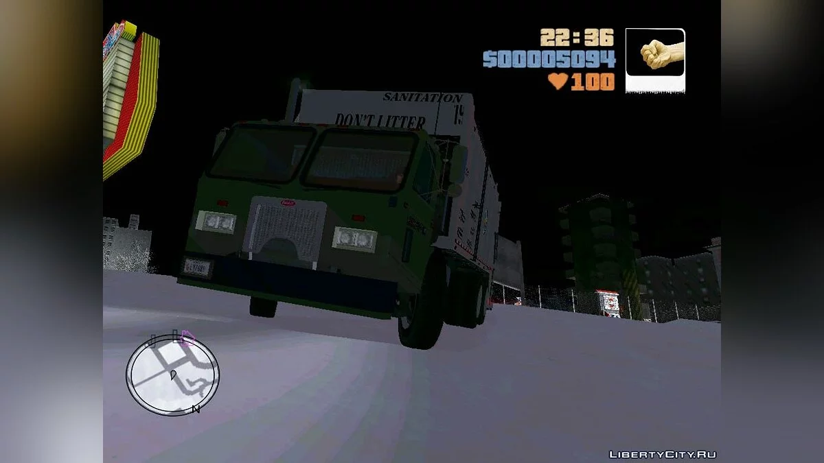 Peterbilt 320 Rolloffcon / GTA 3