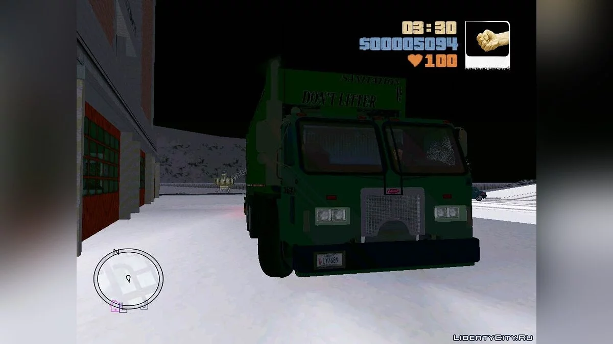 Peterbilt 320 Rolloffcon / GTA 3