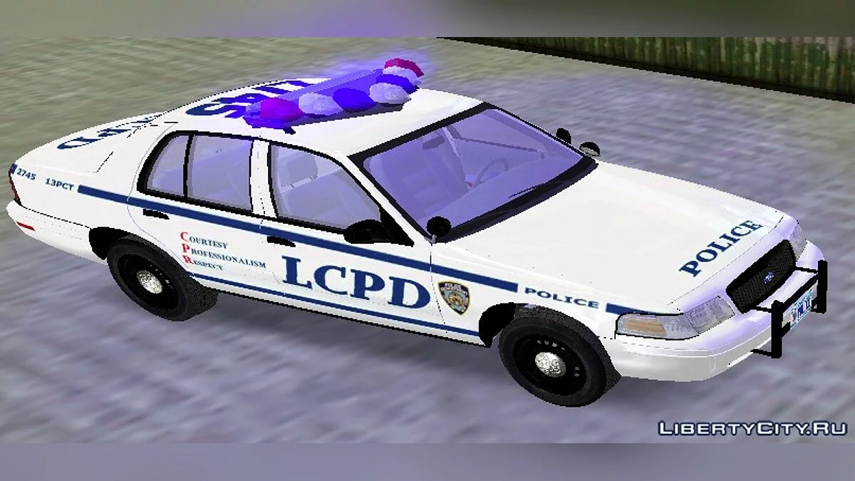 NYPD & LCPD Ford Crown Victoria / GTA 3