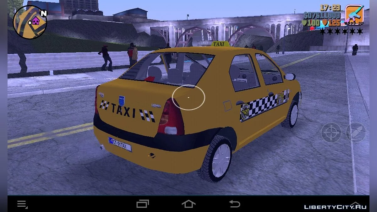Renault (Dacia) Logan Такси / GTA 3