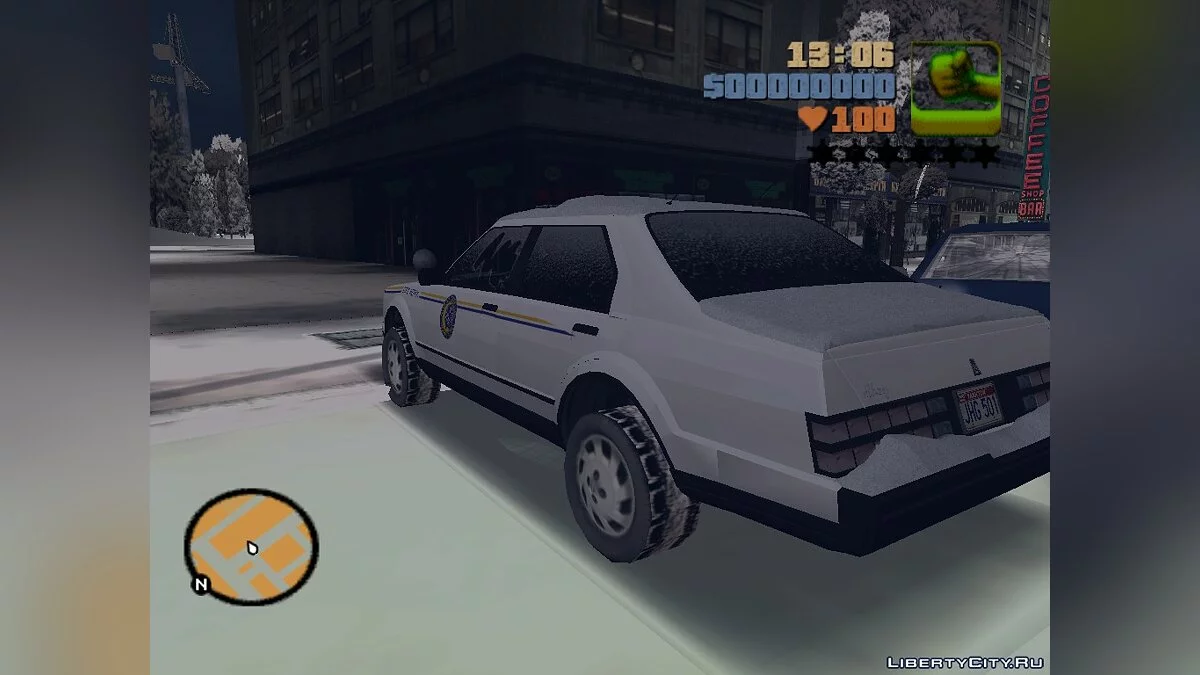 GTA 5 Esperanto Police (Для зимнего мода) / GTA 3