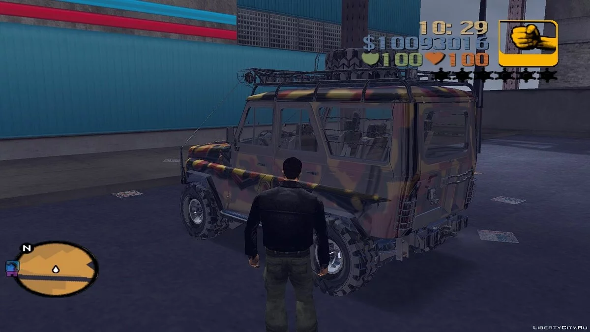 УАЗ 31514 для трофи рейдов / GTA 3