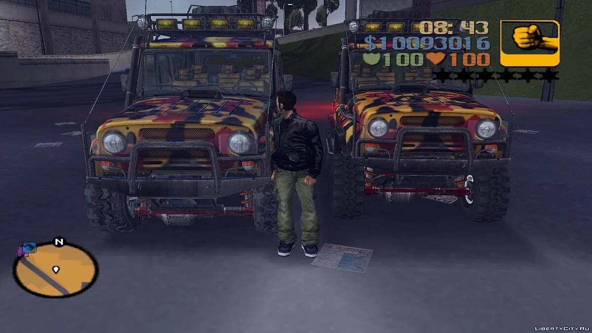 УАЗ 31514 для трофи рейдов / GTA 3