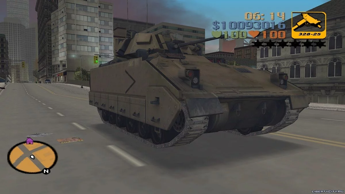 M2A2  Bradley / GTA 3