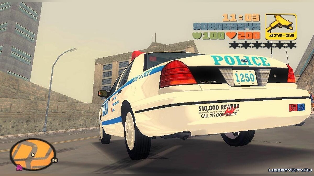 Замена машины Police (police.dff, police.dff) в GTA 3 (34 файла) / Файлы  отсортированы по скачиваниям в порядке возрастания