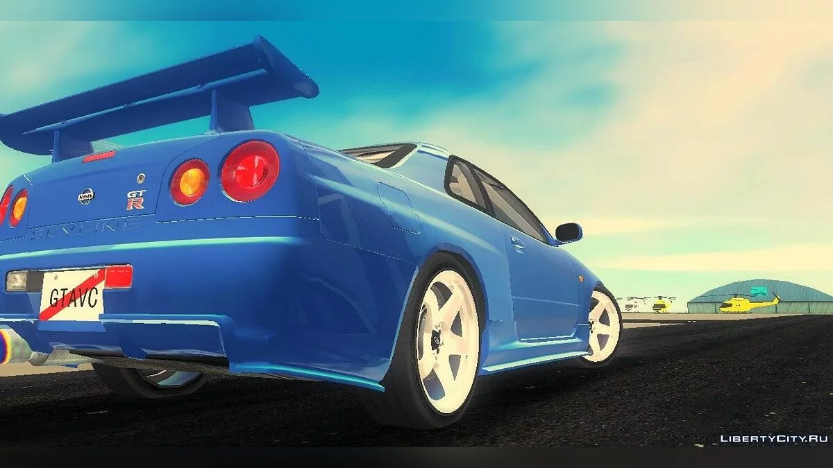 Nissan Skyline GT-R R34 V2 / GTA 3