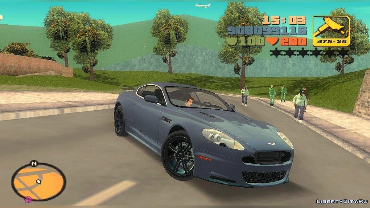 Скачать Aston Martin DBS для GTA 3