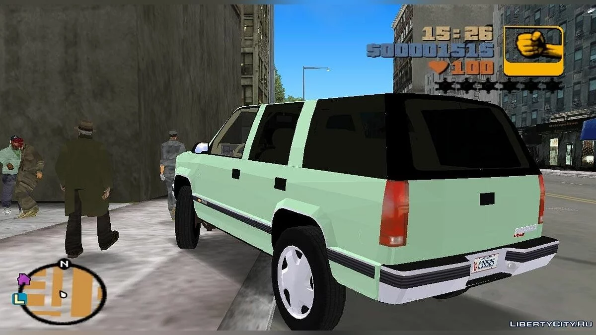 Chevrolet Tahoe 1996 / GTA 3