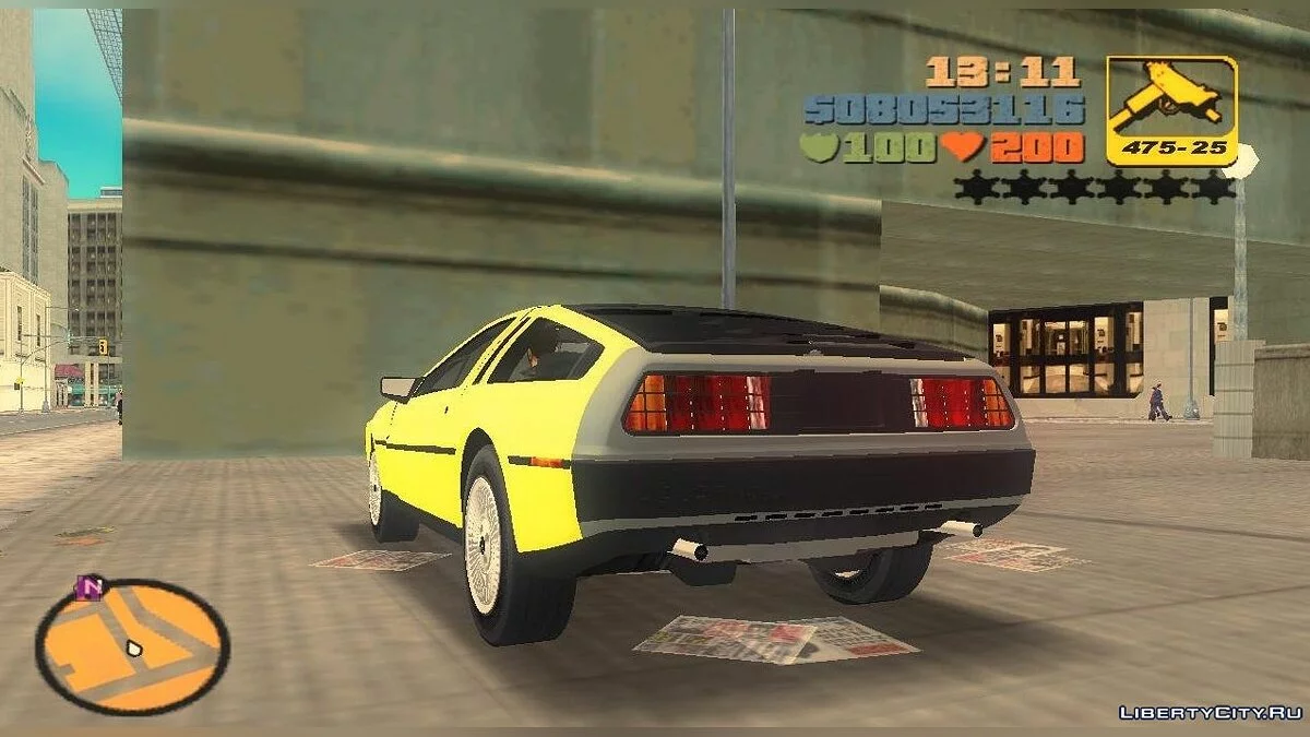 DeLorean DMC-12 V8 / GTA 3
