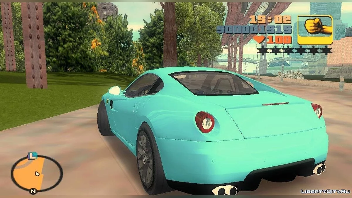 Ferrari 599 GTB TT Black Revel / GTA 3