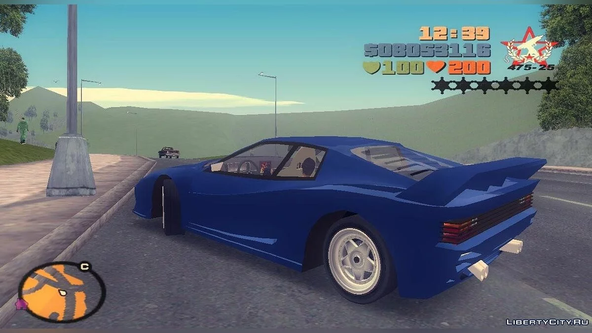 Ferrari Testarossa Koenig Custom / GTA 3
