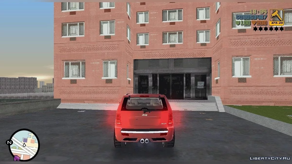 Jeep Grand Cherokee SRT8 / GTA 3