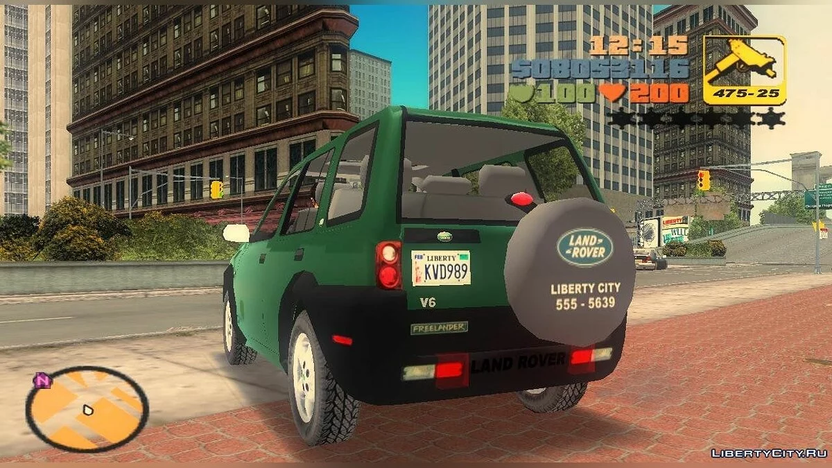 Land Rover Freelander / GTA 3