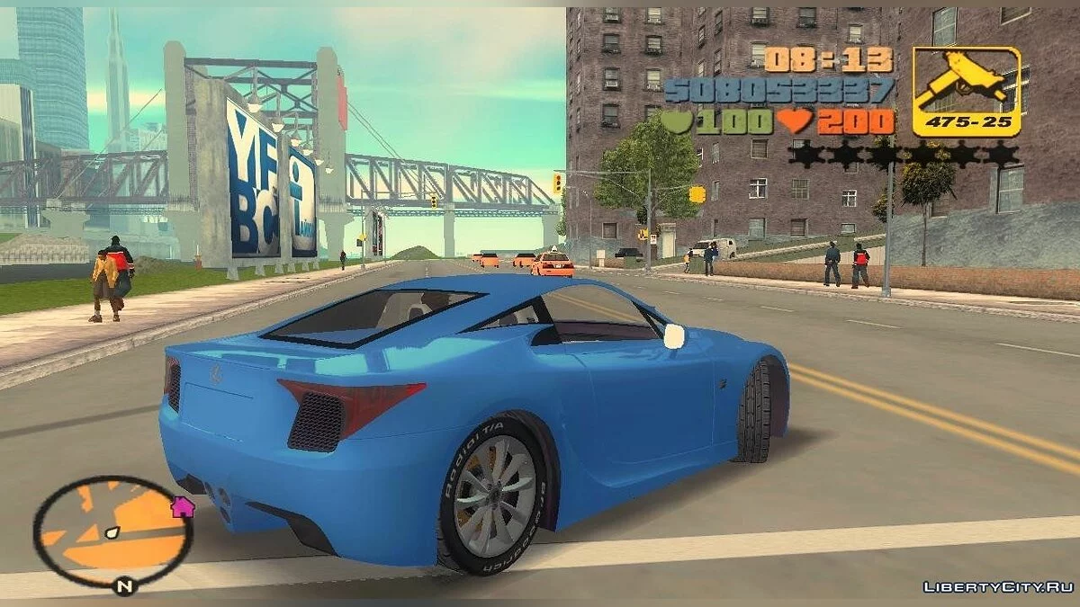 Lexus LF-A Concept Custom / GTA 3